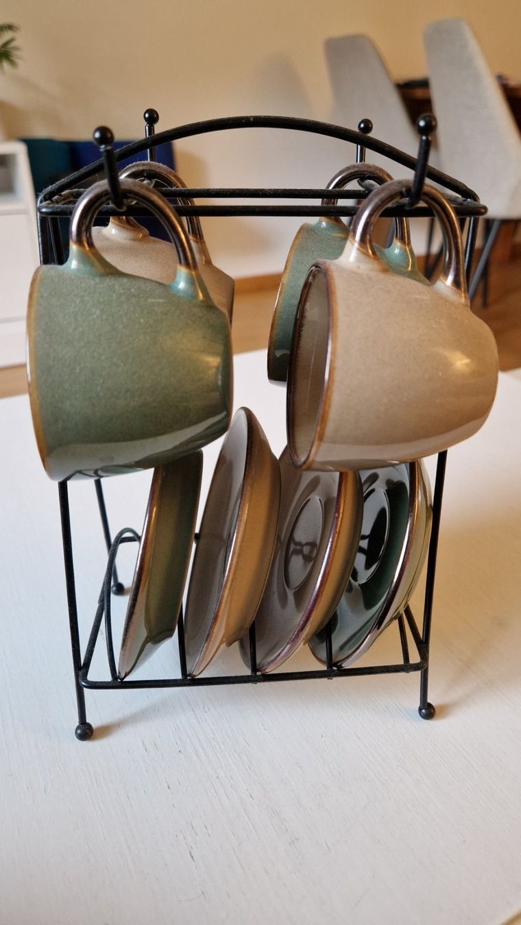 Set di piatti: Wunderschönes Espresso-Set, neuwertig – Usato da Oberdorf NW venduto da Raf. 1