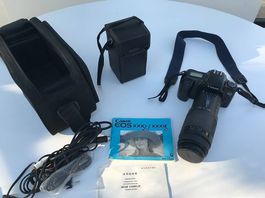 Appareil photo Canon EOS1000FN avec 2 objectifs