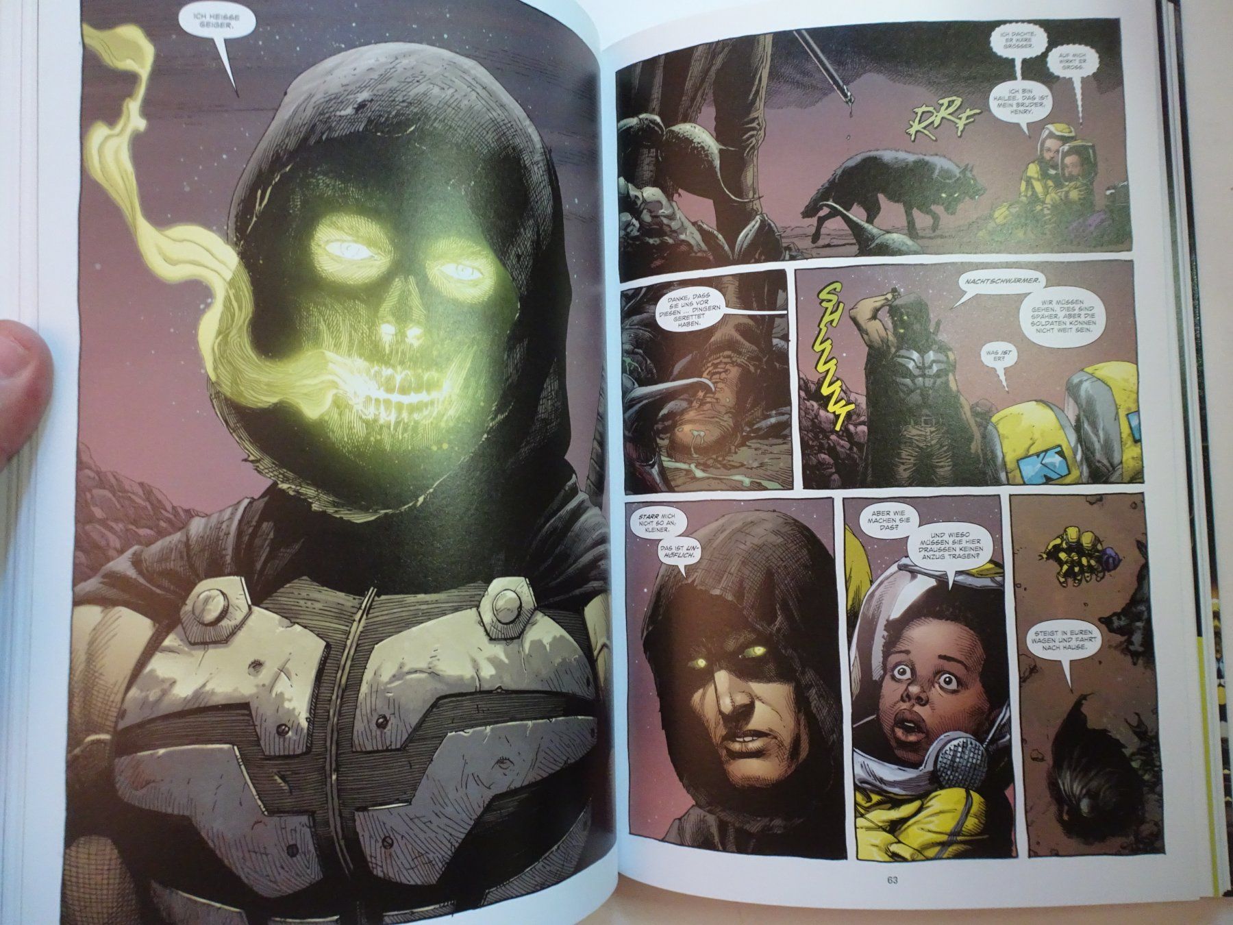Fumetti: Geiger Comic Graphic Novel Geoff Johns Gary Frank Mad Ghost – Usato da Schönenwerd venduto da schnitzunddrunter 4