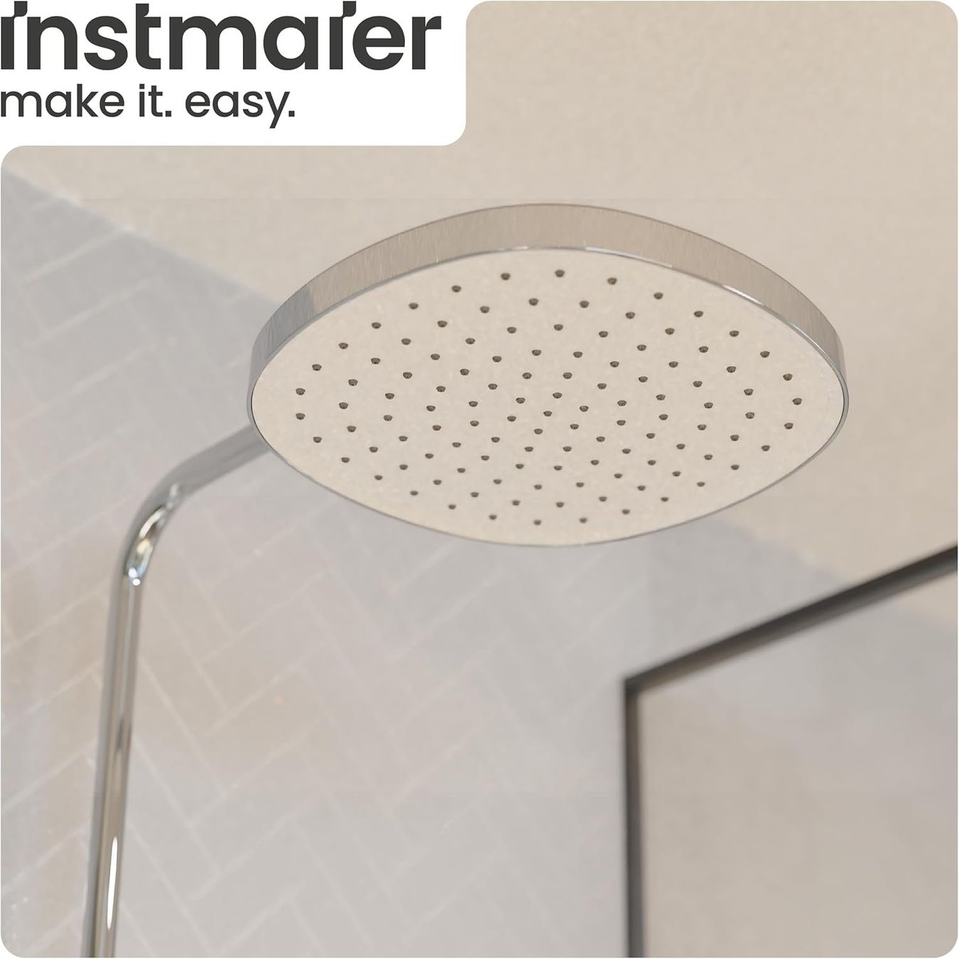 Docce: Regendusche Duschsystem Chrom Weiß Set – Usato da Suhr venduto da SchnapperCH 8