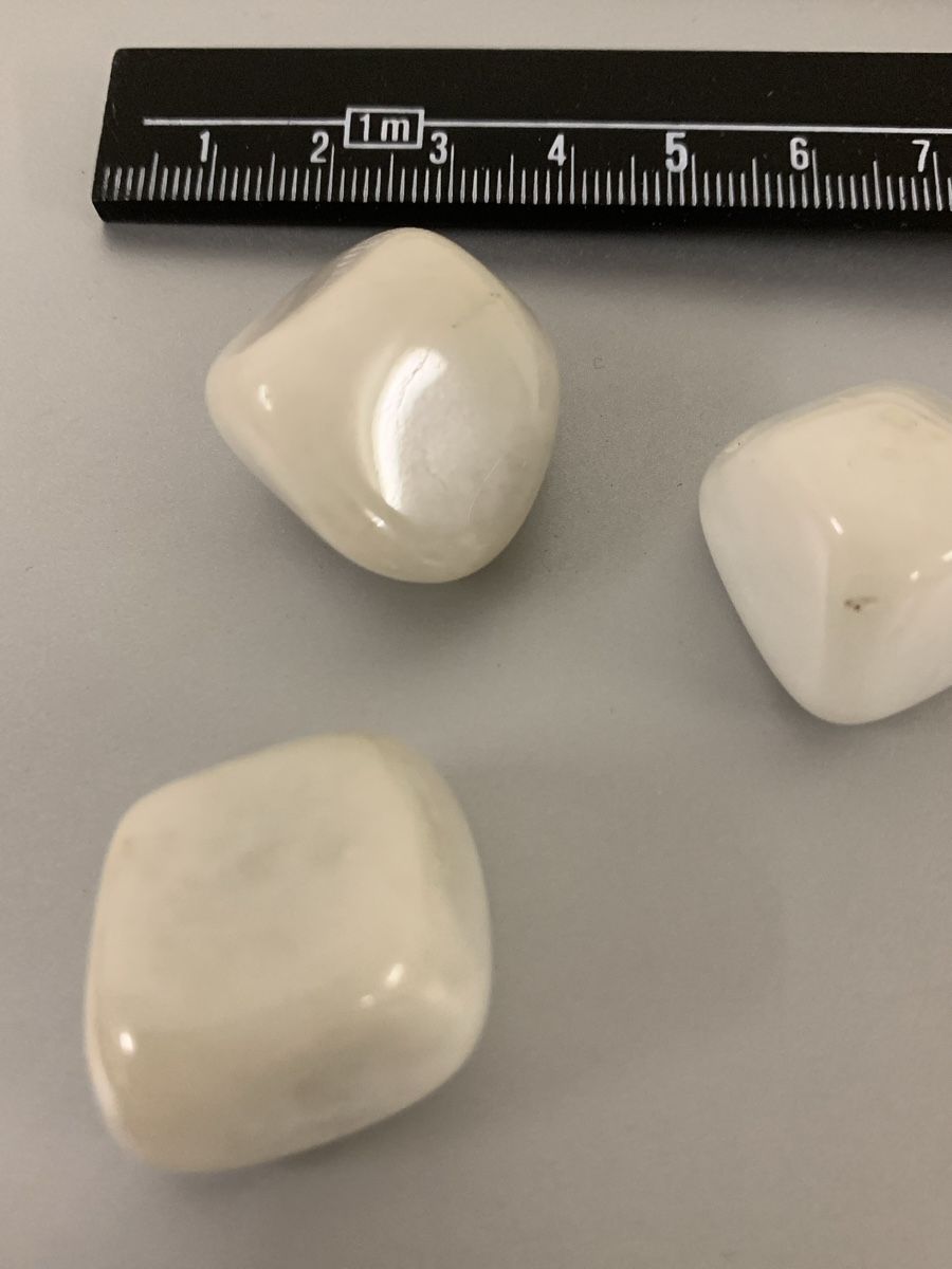 Minerali & Pietre curative: 3 Stück Edelsteine/ Friedensachat – Nuovo (secondo la descrizione) da Erlenbach ZH venduto da Ritschly 1