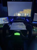 Yoke flight sim