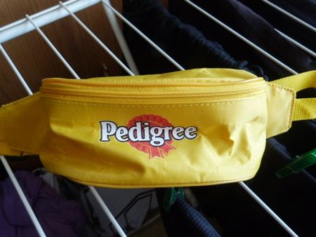 Bauchtasche Pedigree, gelb