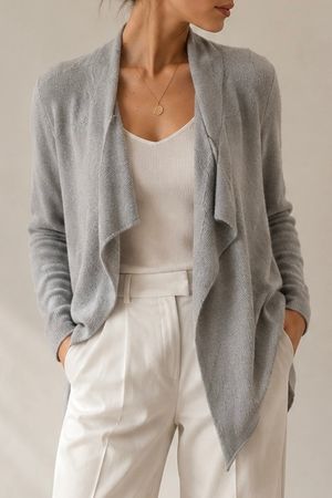 Caroll Paris 100% Cashmere Cardigan - Gr. M