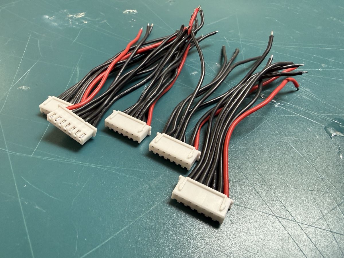 Modellismo RC: 5x 6s balancer kabel stecker – Usato da Effretikon venduto da master1873 1