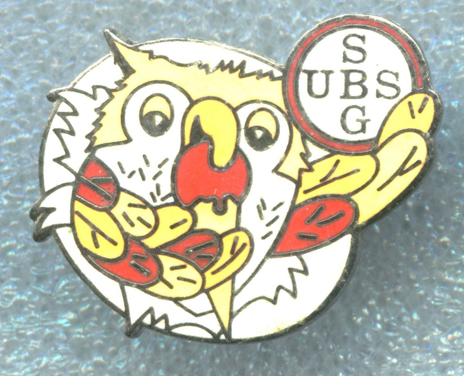UBS Plaquettes & Badges: UBS  Eule – D'occasion à Winterthur par Sammleroase