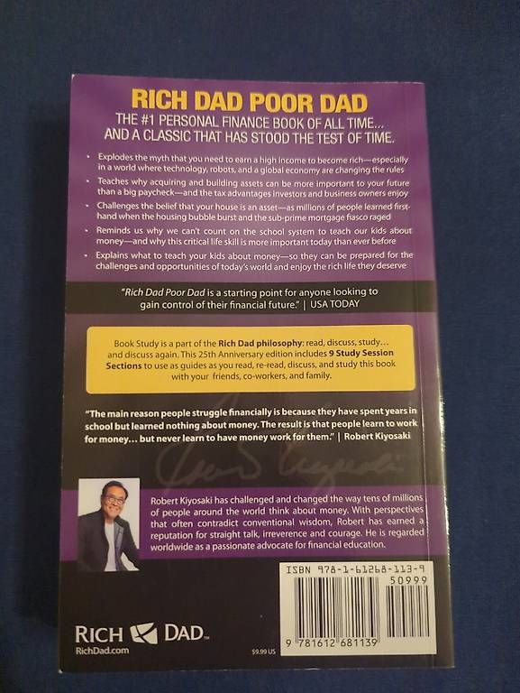 Bücher: Rich dad poor dad  – Neu und originalverpackt aus Fahrweid von Sujaa2003 1