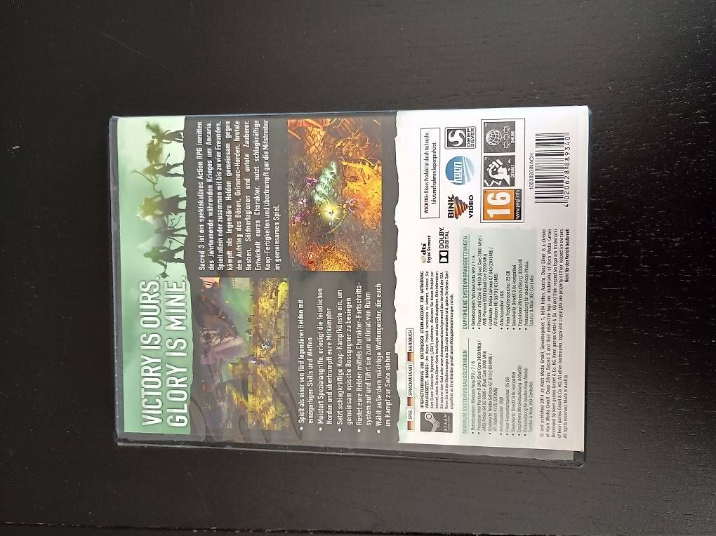 Jeux: Sacred 3 – D'occasion à Mattstetten par dschroth1992 2