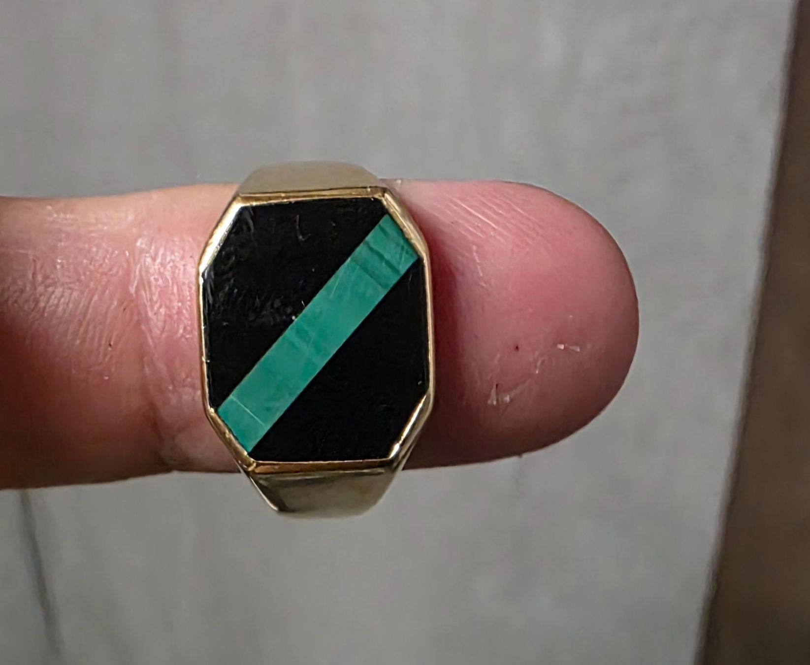 Anelli: GOLD HERREN RING 18 KARAT 7.65gr – Usato da Schönenwerd venduto da 1952kv
