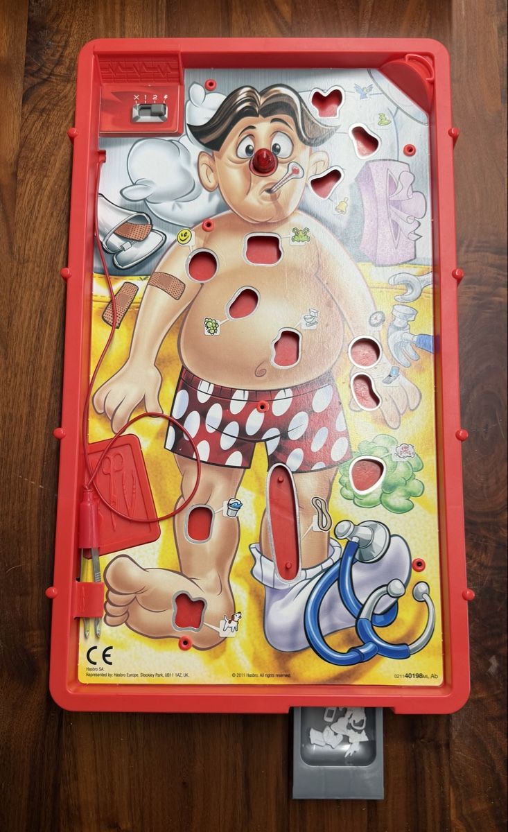 Hasbro Giochi: Doktor Bibber Brettspiel mit lustigen Geräuschen Kinder – Usato da Dübendorf venduto da mimamedusa 1