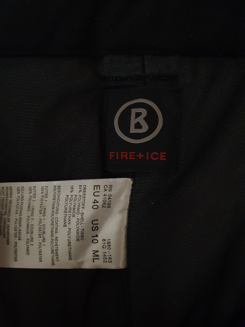 Bogner Pantaloni: BOGNER Fire + Ice Skihose rot L/40 – Usato da Wetzikon ZH venduto da FundusFuchs 4