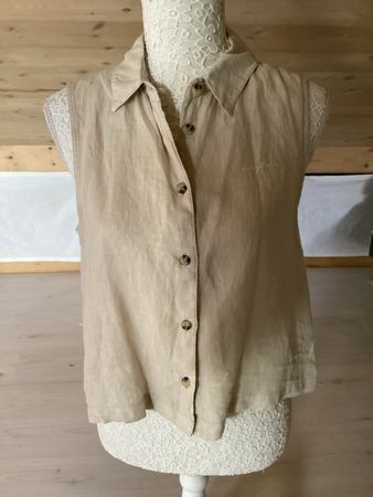 Mazine Damen Top Leinen Grösse XS 