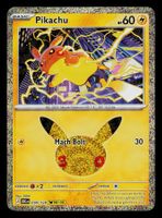 Pikachu 030/128 Pokemon 30th Celebration EN