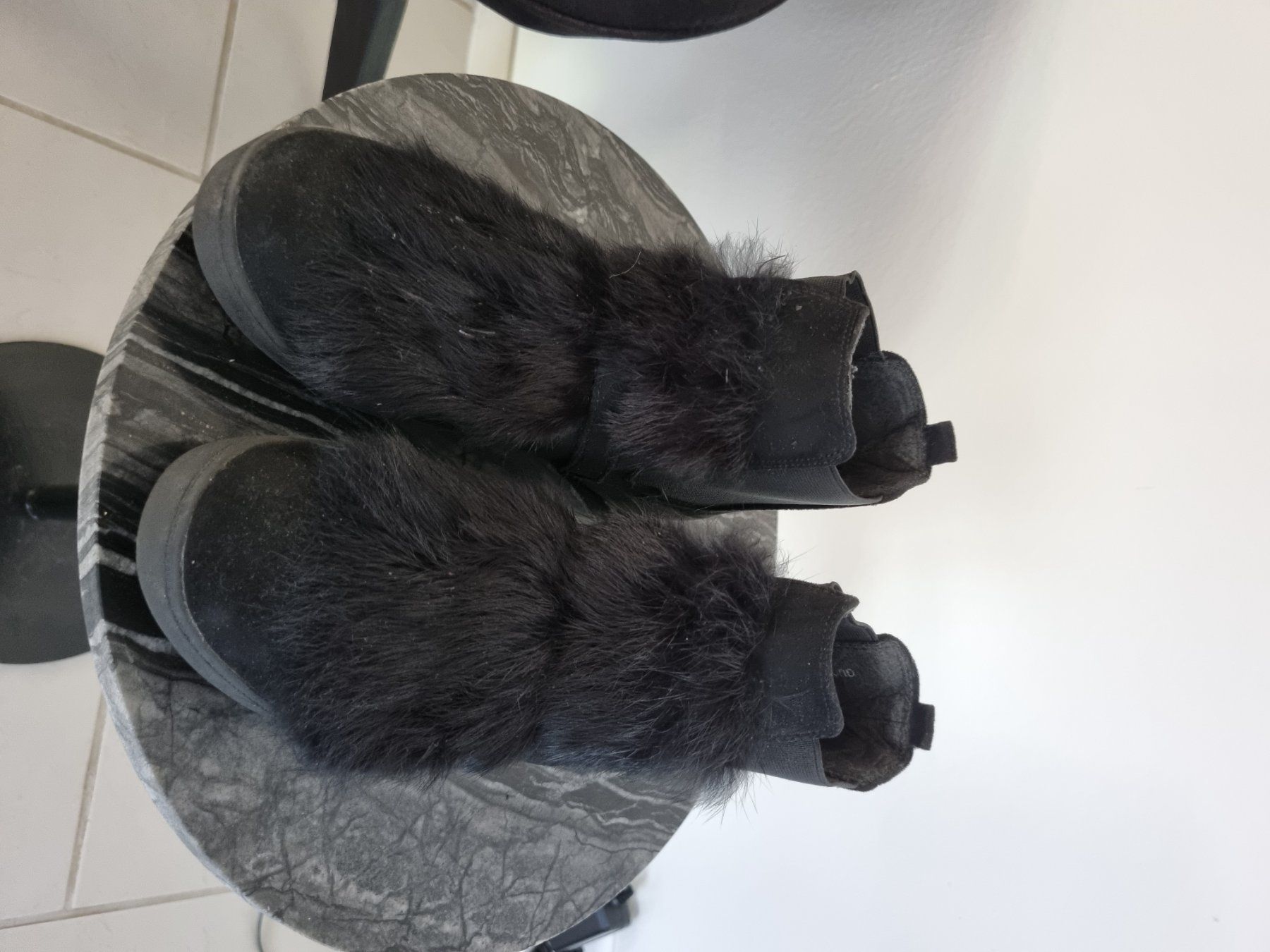 Damenschuhe: Stiefeletten mit Kunstfell Gr 37 – Gebraucht aus Bassersdorf von Sandy456 5