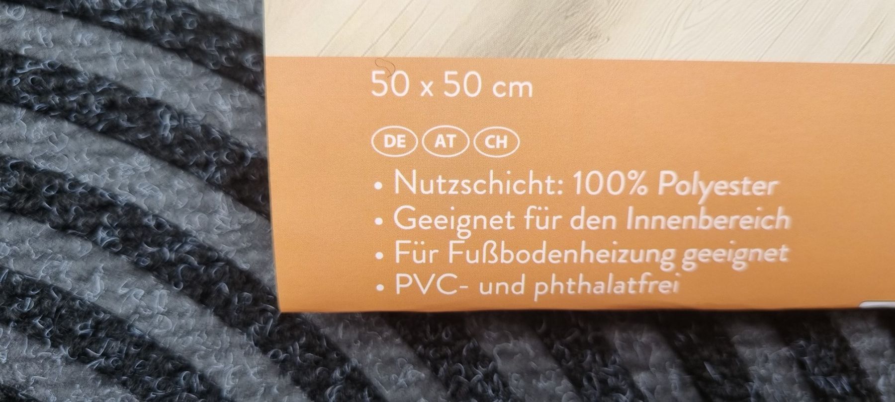 Teppiche: Teppichfliesen grau 6 Stk. neu ovp 50x50cm – Neu (gemäss Beschreibung) aus egliswil von Maggy6 3