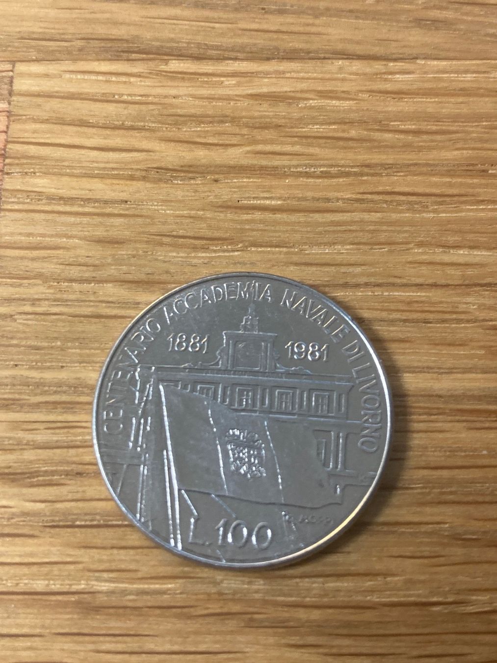 Alle Münzen: Pièce de 100 lire commémorative de 1981 – Gebraucht aus Villars-sur-Glâne von Graca03 2