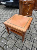 Quadratischer Beistelltisch mit Intarsien 3-Teiliges Set