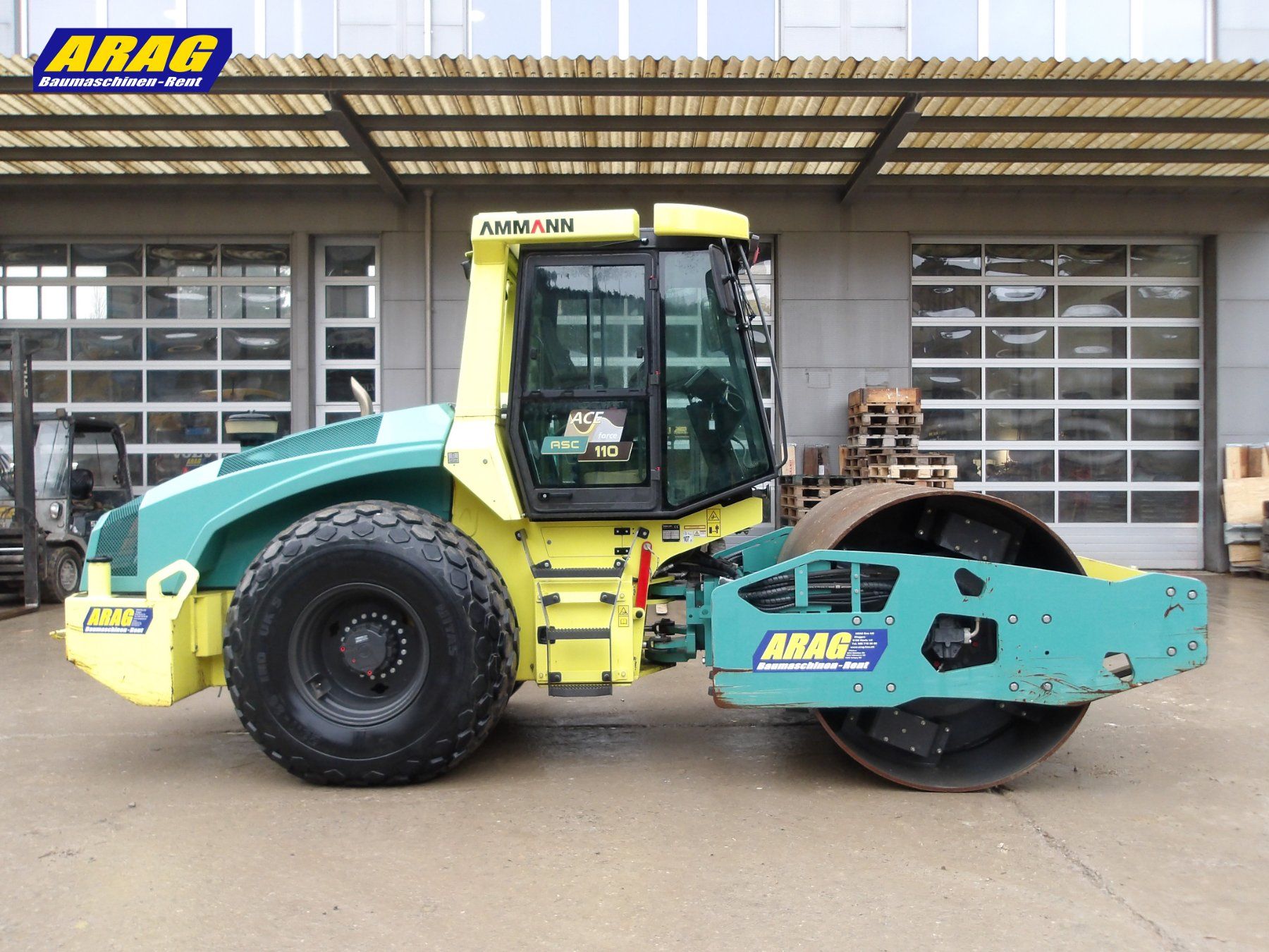 Alle Maschinen: Ammann ASC 110HX Walzenzug – Gebraucht aus Hasle LU von Arag08