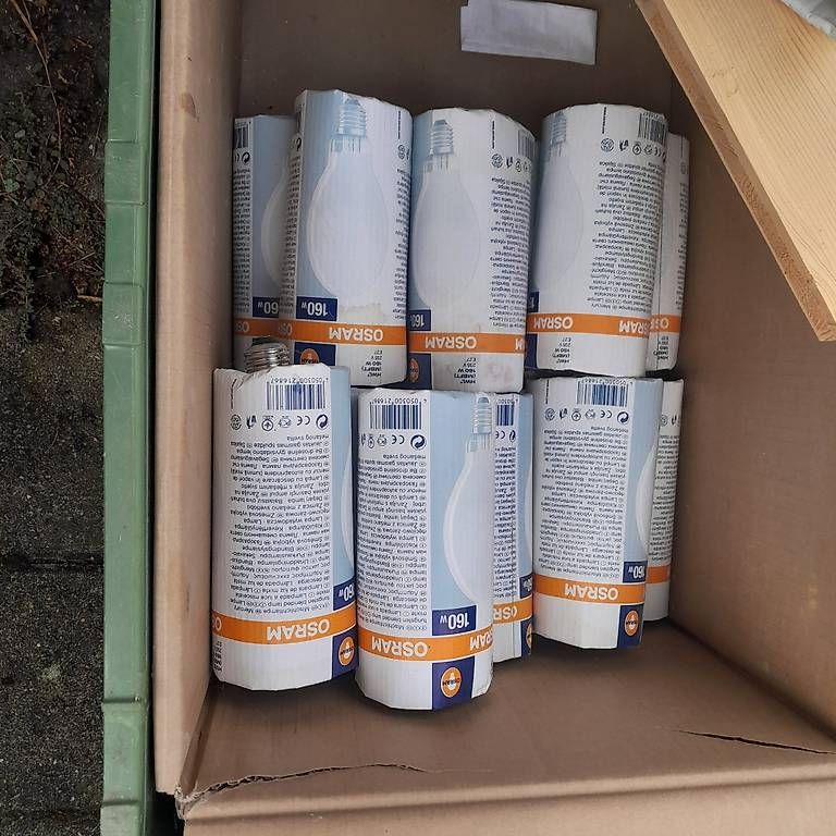 Osram Lampade: Lampen OSRAM 160W, 17 Stk. – Usato da Thörishaus venduto da Bauteilboerse_T-haus 1