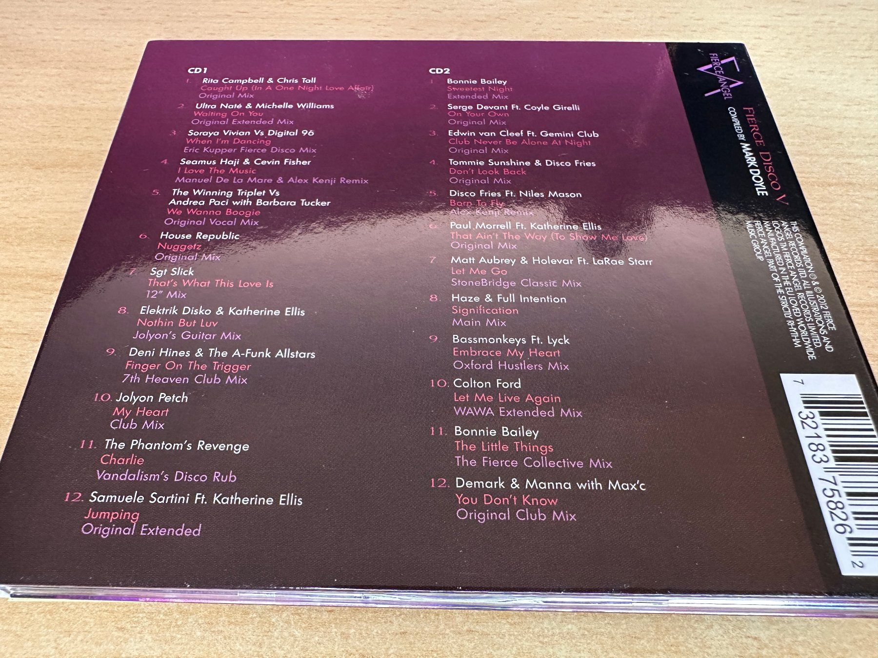 CD: Various – Fierce Disco V - 2 CD – Usato da Rikon im Tösstal venduto da Alpenmutz 1