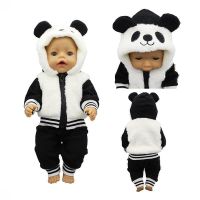 Kleidung für Panda-Puppen   - Habits de poupée Panda