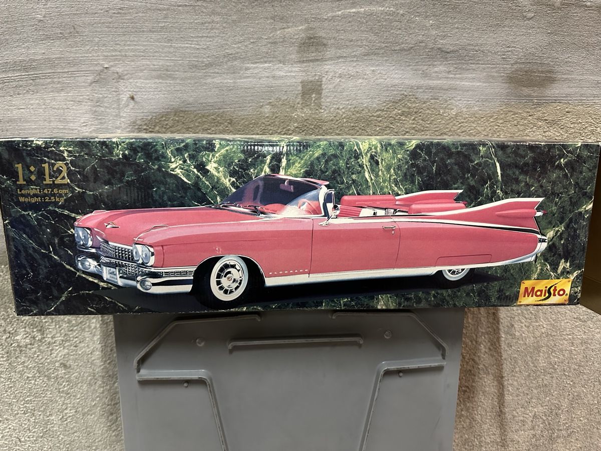 Cadillac Modellini d'auto: Cadillac 1959 Eldorado biarritz 1:12 – Nuovo (secondo la descrizione) da Reinach AG venduto da rares75