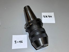Kurzbohrfutter SK40 Bohrfutter 3-16mm Spannfutter