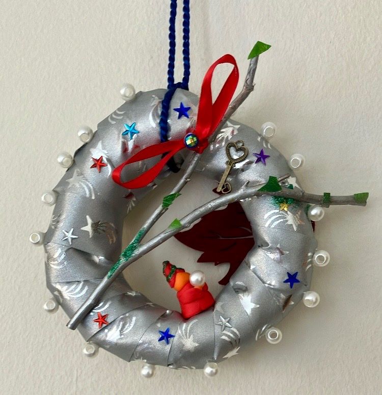 Toutes les décorations: Adventskranz mit Eule + Türkranz  Unikate (neu) – Neuf (Voir description) à Solothurn par Carry-11 3
