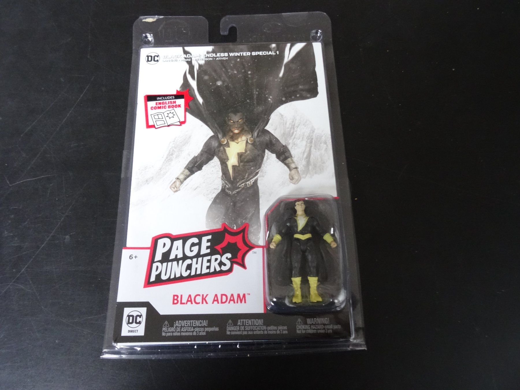 Figurines: DC Page Punchers  Actionfigur Black Adam 8 cm – Neuf avec emballage d'origine à Olten par Disc-Ausverkauf