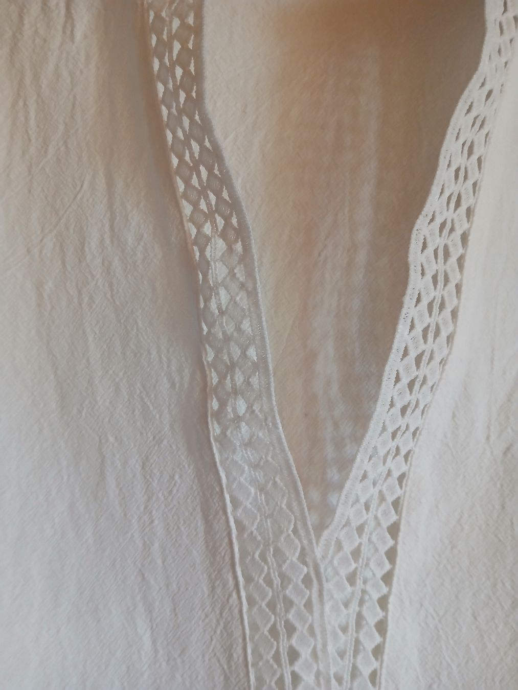 Tuniken: Damen Tunika weiss Grösse XL 100% Polyester mit Spitze – Neu (gemäss Beschreibung) aus Marly von schnibu2 1