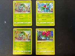 Pokemon Go - Bulbasaur, Ivysaur & Venusaur Holo - en