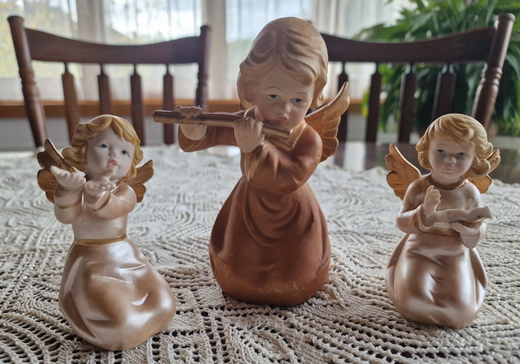 Statuette: drei herzige Engel – Nuovo (secondo la descrizione) da Röthenbach i. E. venduto da Heureka5