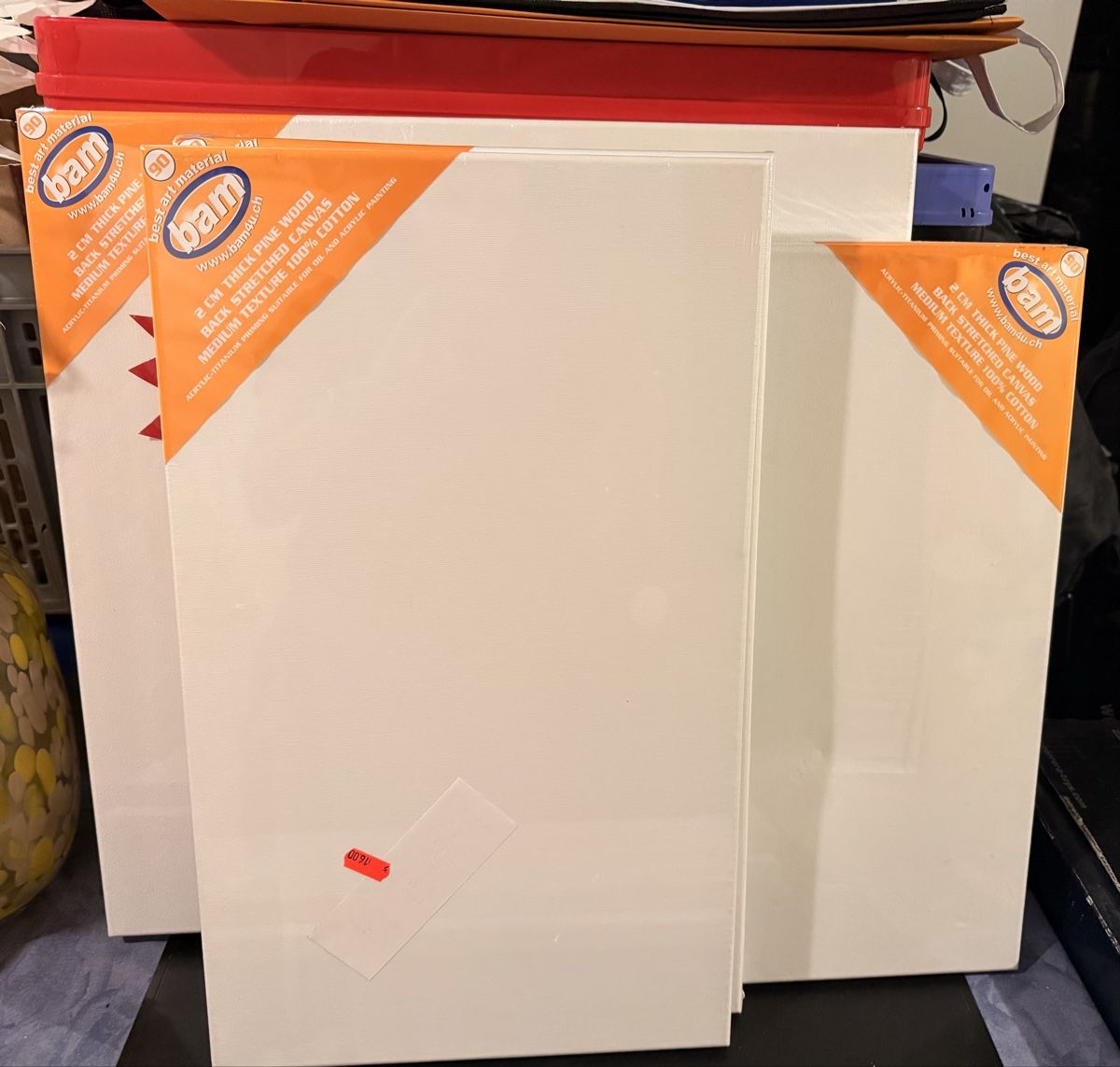 Poster & Bilder: Maler Leinwand, 9 Stück – Neu (gemäss Beschreibung) aus Worb von Soben 1