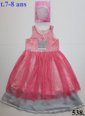 Costume Princesse/ Prinzessin   t. 7 - 8 ans