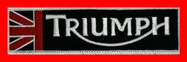 Triumph Aufnäher Badge Patch Motorrad Bonneville Tiger Speed