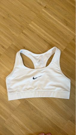 Nike Sport-BH Dri-FIT weiss