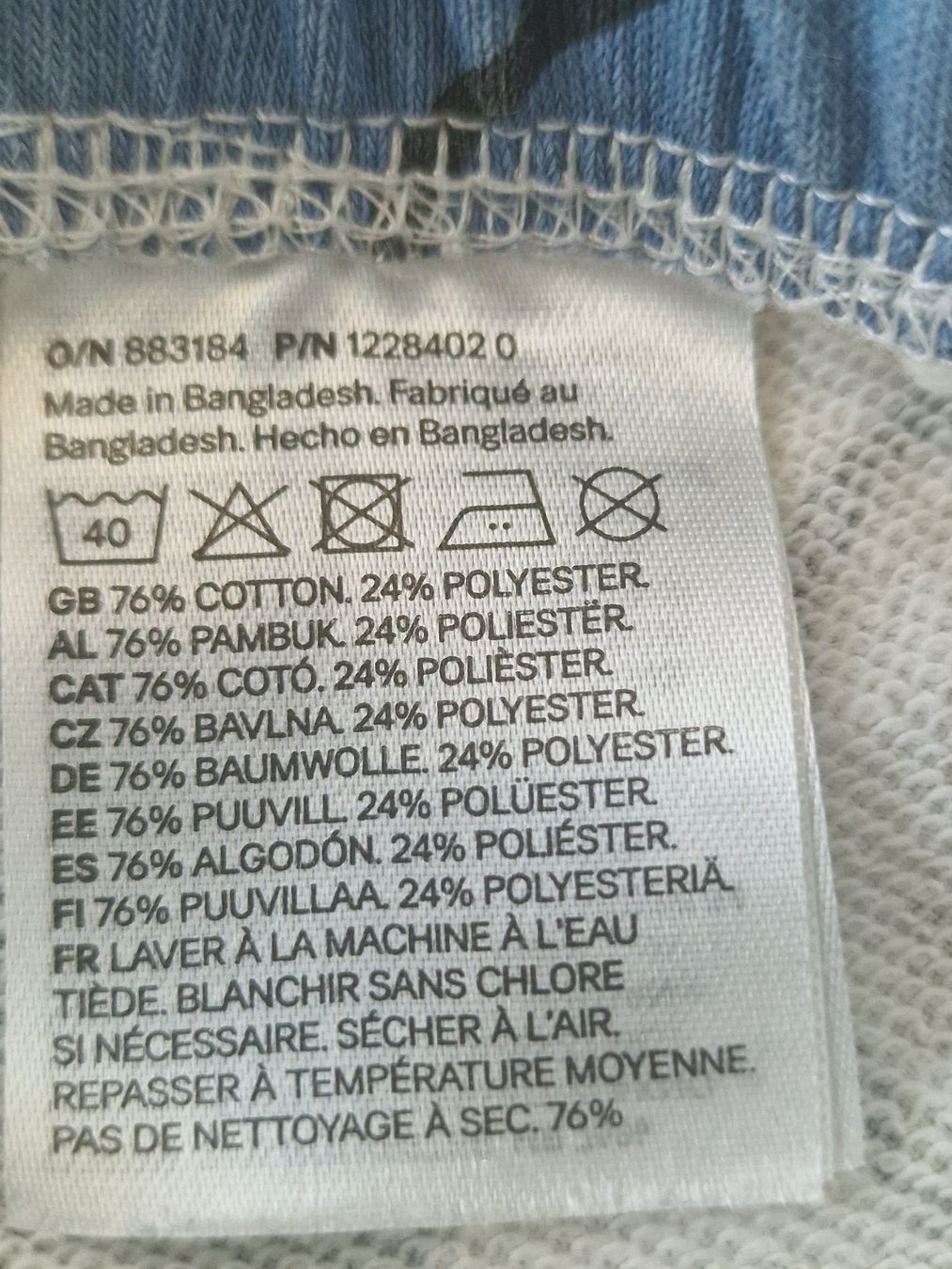 H&M Pantaloni: H&M Shorts Baumwolle gemustert Grösse 98 wie neu – Nuovo (secondo la descrizione) da Meierskappel venduto da HeartWear 3