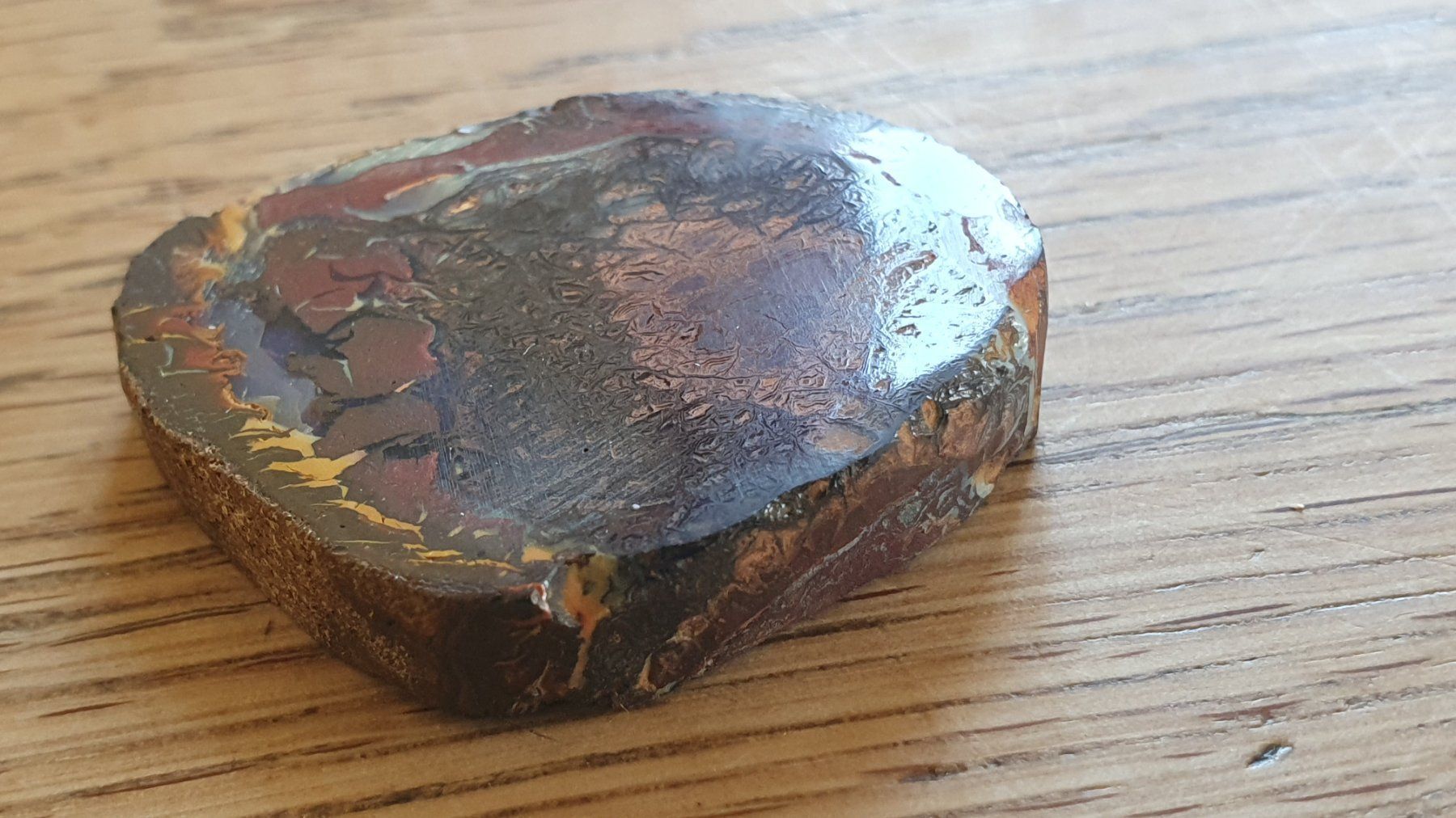 Edelsteine: Boulder Opal – Gebraucht aus Flawil von Naphtali