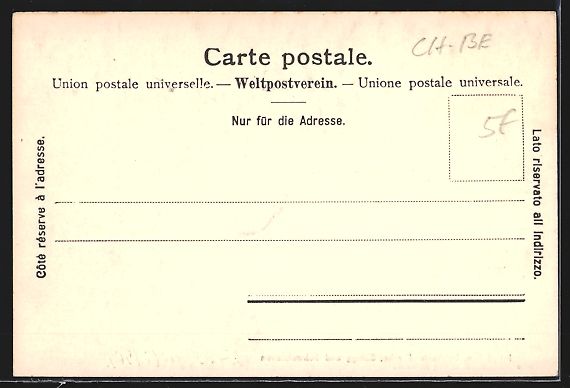 Cartoline postali: Interlaken, Englische Kirche, Sulegg und – Usato da Berlin venduto da bartko-reher 1