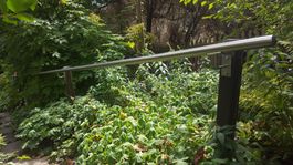 Treppenhandlauf aus rostfreiem Edelstahl
