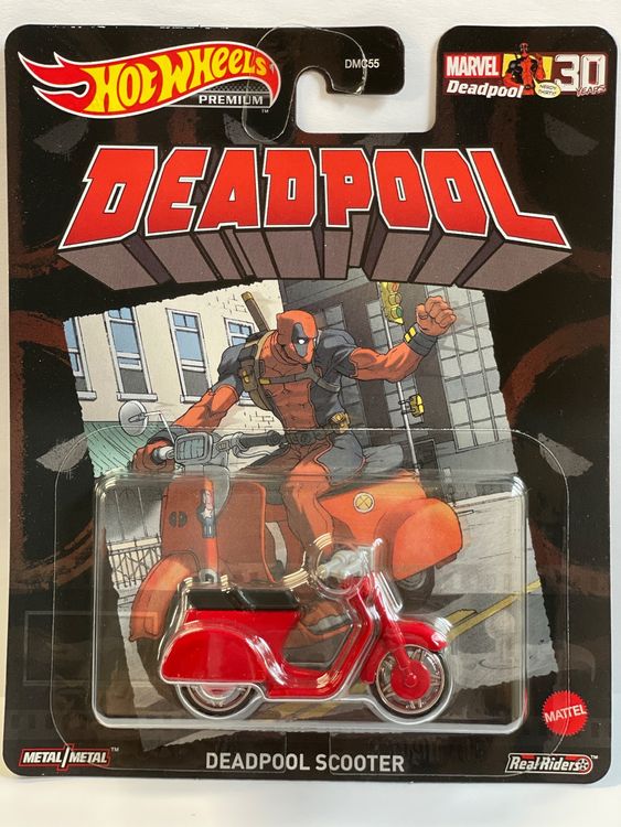 Hot Wheels Premium Deadpool Deadpool Scooter Kaufen auf Ricardo