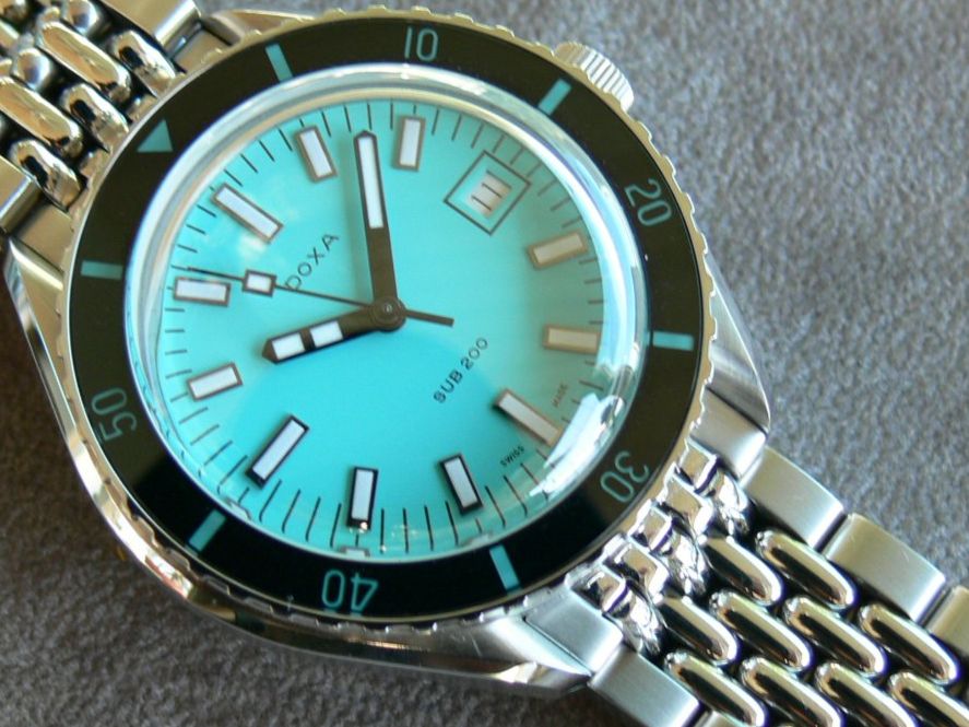 Doxa Orologi: DOXA Sub 200 Professional Diver Türkis Dial   799.10.241.10 – Nuovo e nell'imballaggio originale da Remigen venduto da Kelias