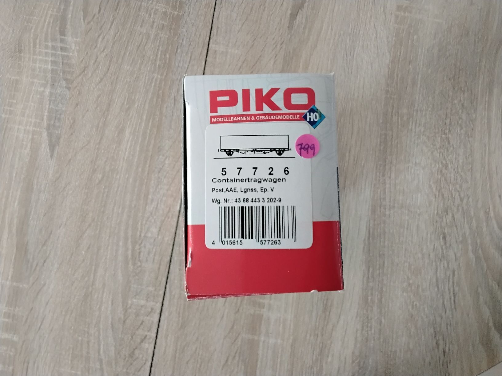 Piko Modellini di ferrovie: Piko H0 57726 Boîte originale vide – Usato da Villeneuve VD venduto da fred.k