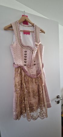 Dirndl Krüger Madl Grösse 36 rosa neuwertig