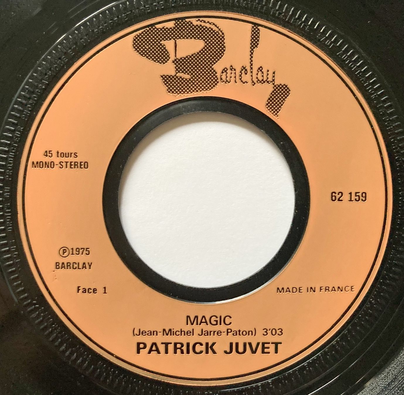 Vinyles: PATRICK JUVET - MAGIC – D'occasion à Bottens par hotter-than-hell 2