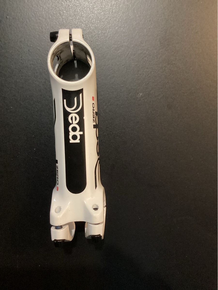 Pezzi di ricambio: Potence Deda Zero 2, 110mm, 83°, blanche, pour vélo – Usato da Savigny venduto da Dnorton 1