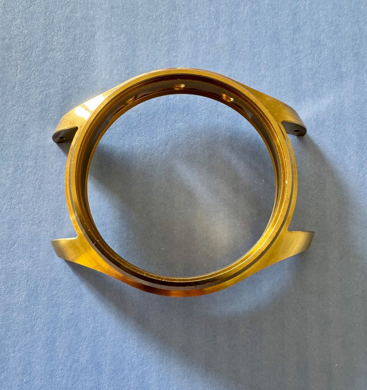 Orologi: 10 Stück Uhrengehäuse Goldfarben – Nuovo (secondo la descrizione) da Hermetschwil-Staffeln venduto da Mobile2013