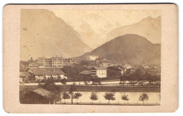 Fotografie &  Plakate: Fotografie Interlaken, Blick auf die Sta – Gebraucht aus Berlin von bartko-reher