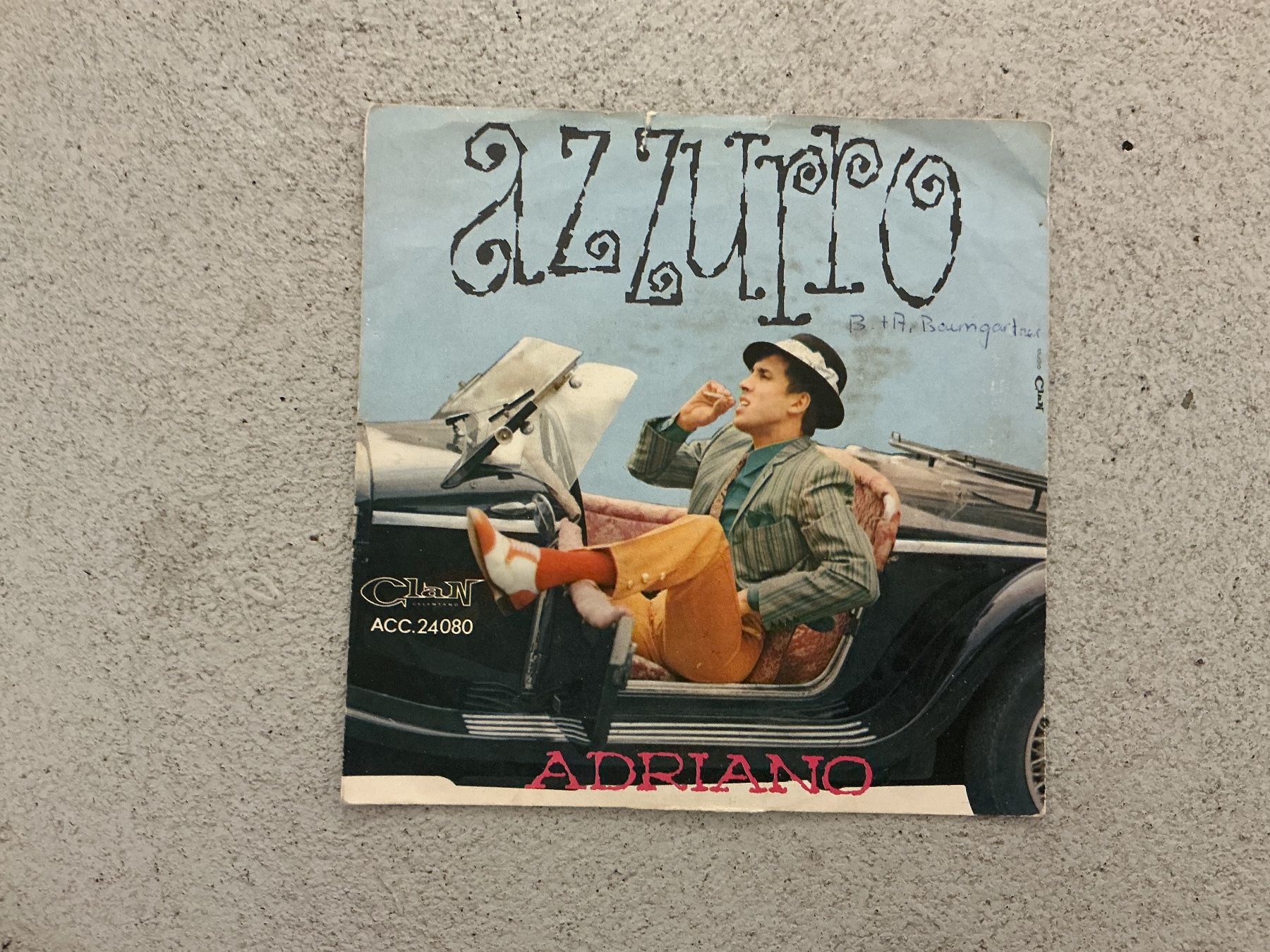 Vinyles: Adriano Celentano Single - Azzurro – D'occasion à Winterthur par Tumko_7_Vinyl