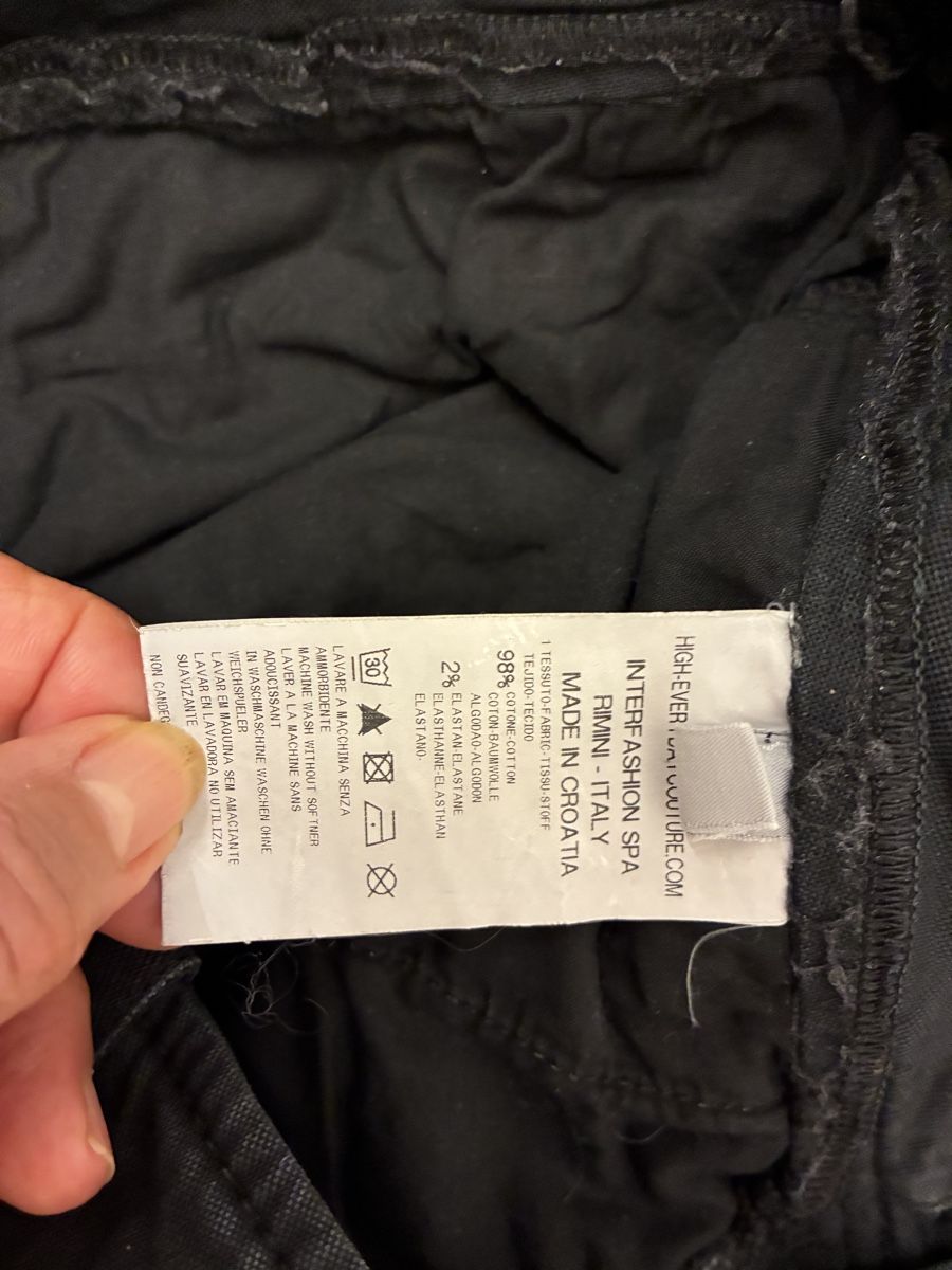 High Pantaloni: HIGH USE Hose schwarz in Gr. 36  – Usato da Niederglatt ZH venduto da karinso 3